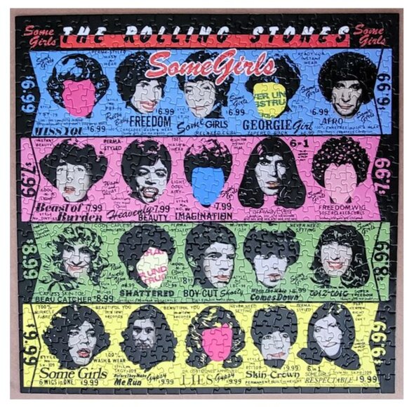 Rock Saws SOME GIRLS Rolling Stones 500 piece Jigsaw Puzzle - Picture 2 of 5